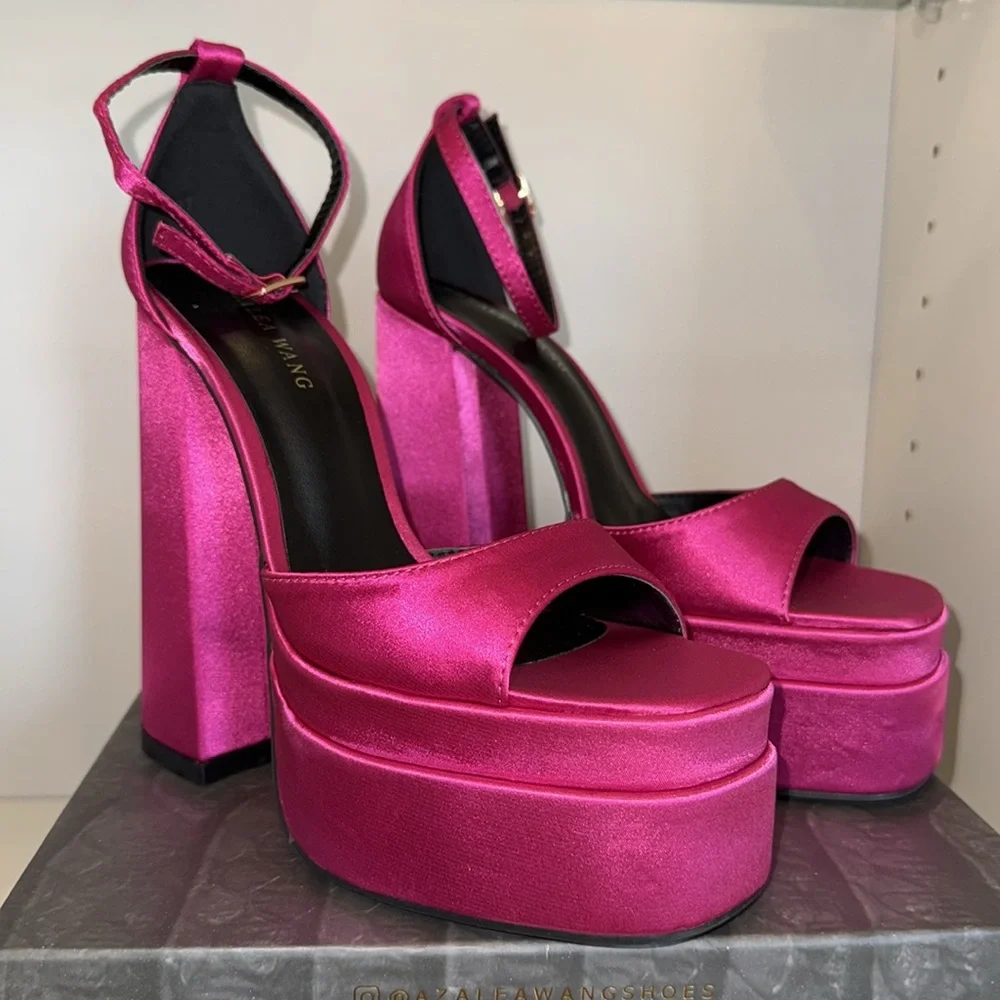 Azalea‎ Wang Talk About It Chunky Sandals